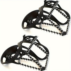 2pcs Silicone Non-slip Shoe Covers for Mountain & Snow Hiking