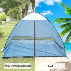 Pop Up Beach Tent UPF 50 Waterproof Camping Sunshade