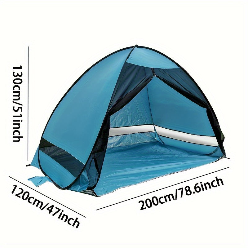 Pop Up Beach Tent UPF 50 Waterproof Camping Sunshade