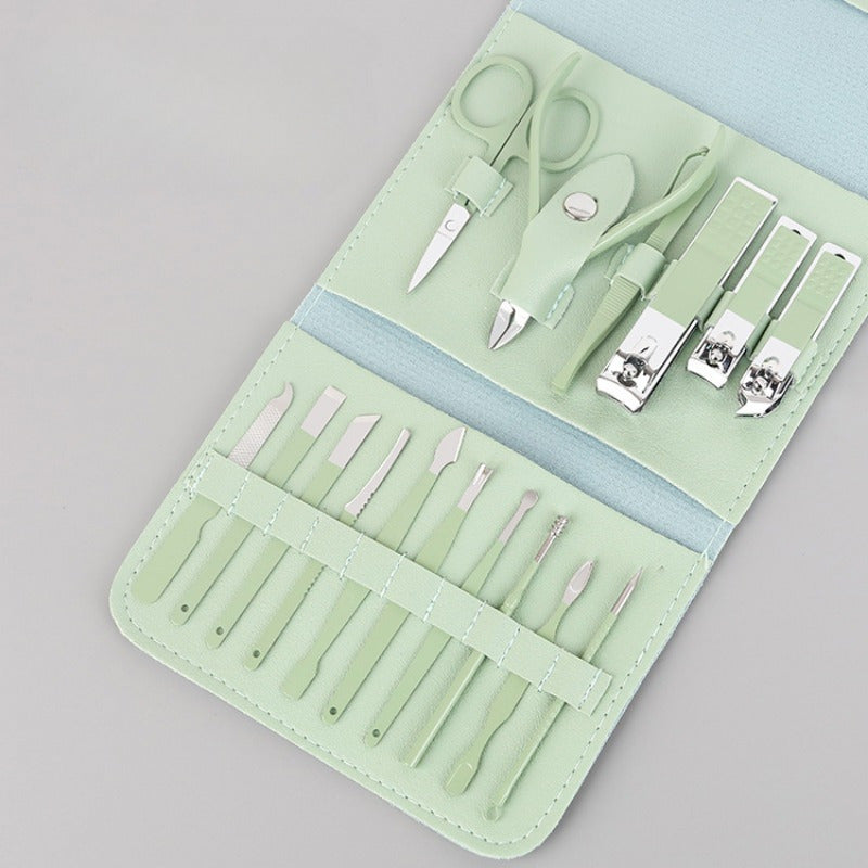 16 Pc Nail Clippers Set for Beauty Nail Tools