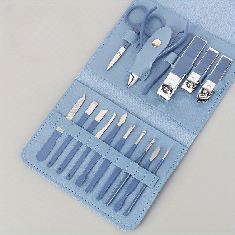 16 Pc Nail Clippers Set for Beauty Nail Tools