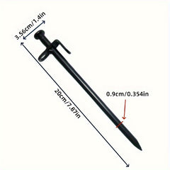 6pcs Outdoor Camping Ground Nails Beach Tent Peg Ground Nails