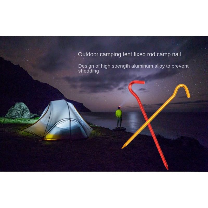 4pcs Aluminum Alloy Tent Pegs Stakes for Canopy Ground Nails