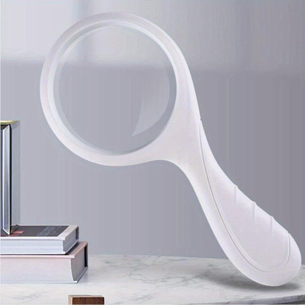 5X Handheld Magnifier Glass 85mm Large Lens and Optical Glass