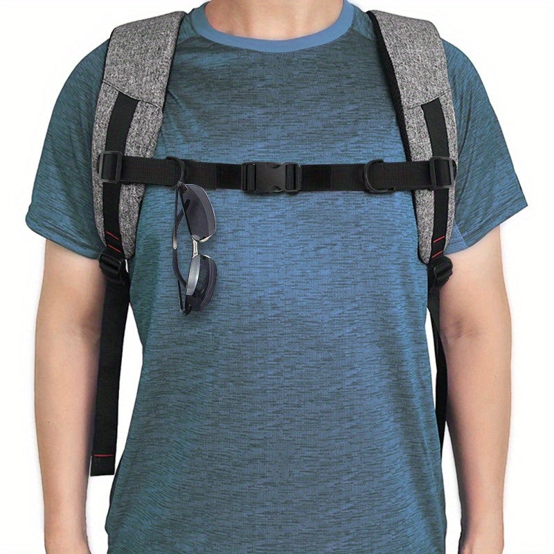 Adjustable Chest Straps & Zipper Pulls for Backpack Hiking - 12pcs