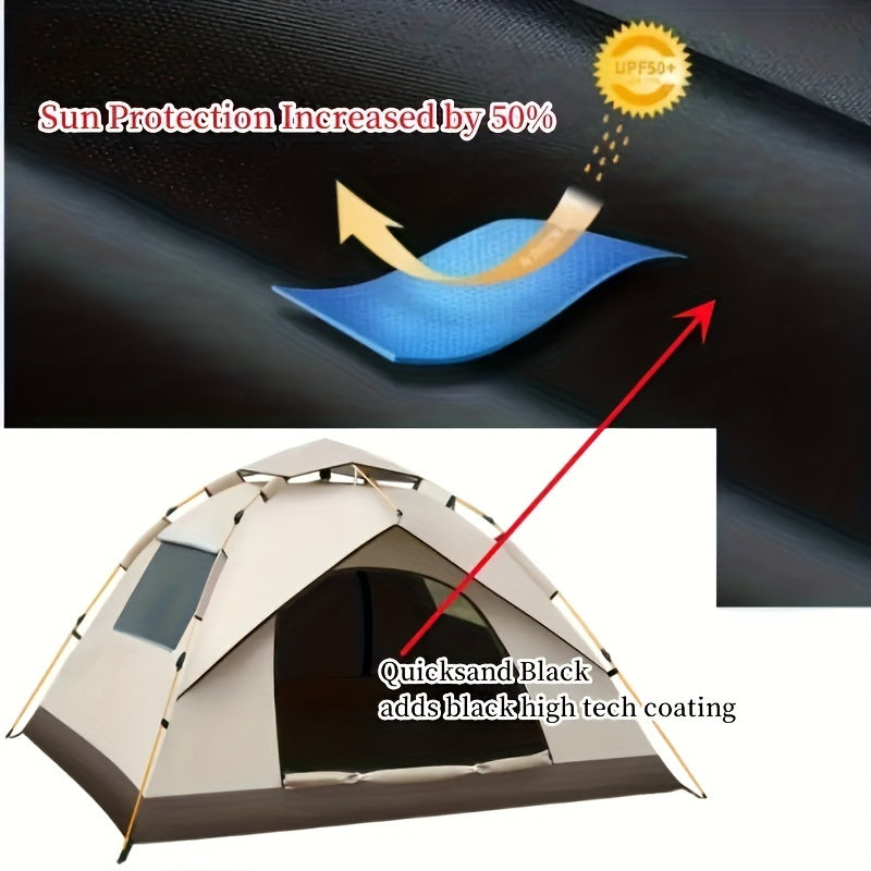 Automatic Quick Opening Waterproof Sunshade Tent for Camping