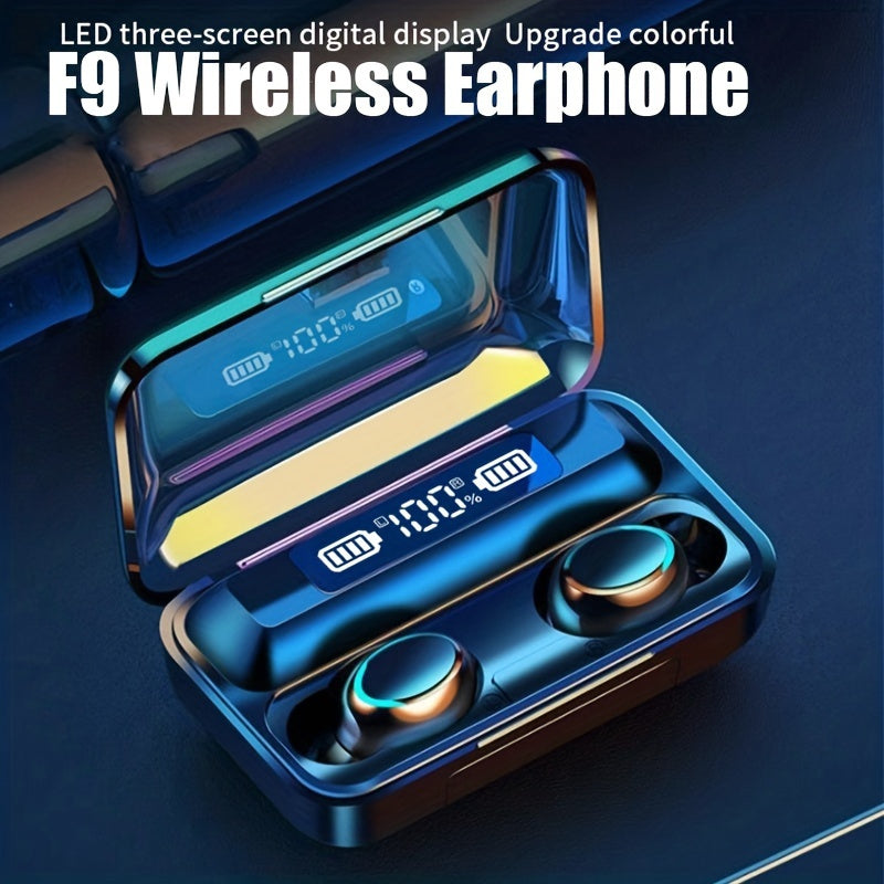 Wireless Hi Fi Stereo Earbuds for iPhone & Android