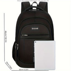 Waterproof Large Capacity Student Backpack with Laptop Storage