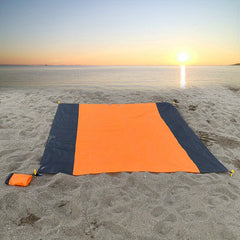 Foldable Waterproof Picnic Mat Plaid Pocket Beach Mat