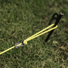 5pcs Metal Guyline Cord Adjusters Tent Tensioners Camping Accesso