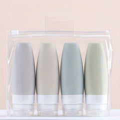 Travel Bottles Set Silicone 60ml 90ml Sub Cosmetic Storage Bottle Accessories