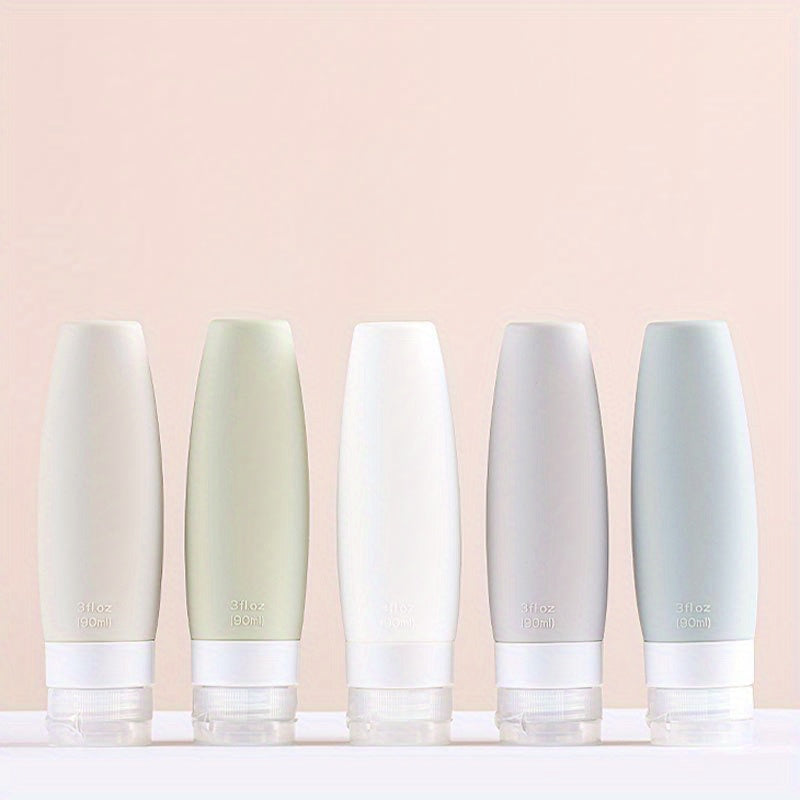 Travel Bottles Set Silicone 60ml 90ml Sub Cosmetic Storage Bottle Accessories