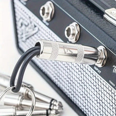 Wall Mounted KeyHook Guitar Plug Keychain Self Adhesive Key Holder Set