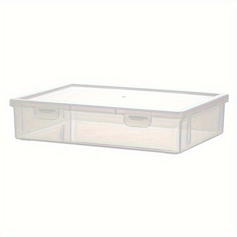 Large Capacity Transparent Storage Box for Office Documents