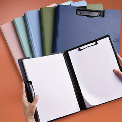 5pcs Double clipped A4 Files Secretary Clip Student Writing Clip