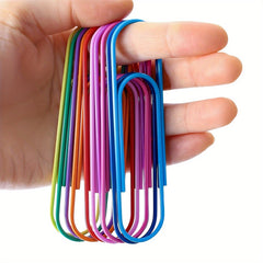 12pcs 100mm Extra Large Paperclips for Document Organizing