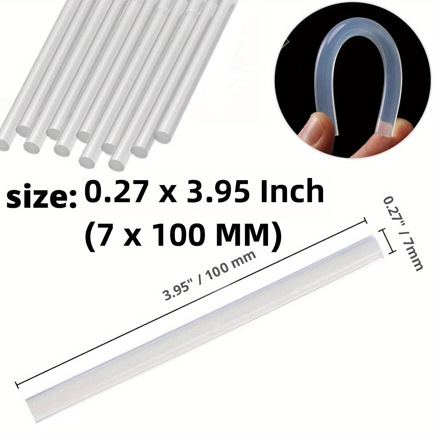 1380pcs Mini Hot Melt Glue Sticks for DIY Arts Crafts Sealing Woodworking