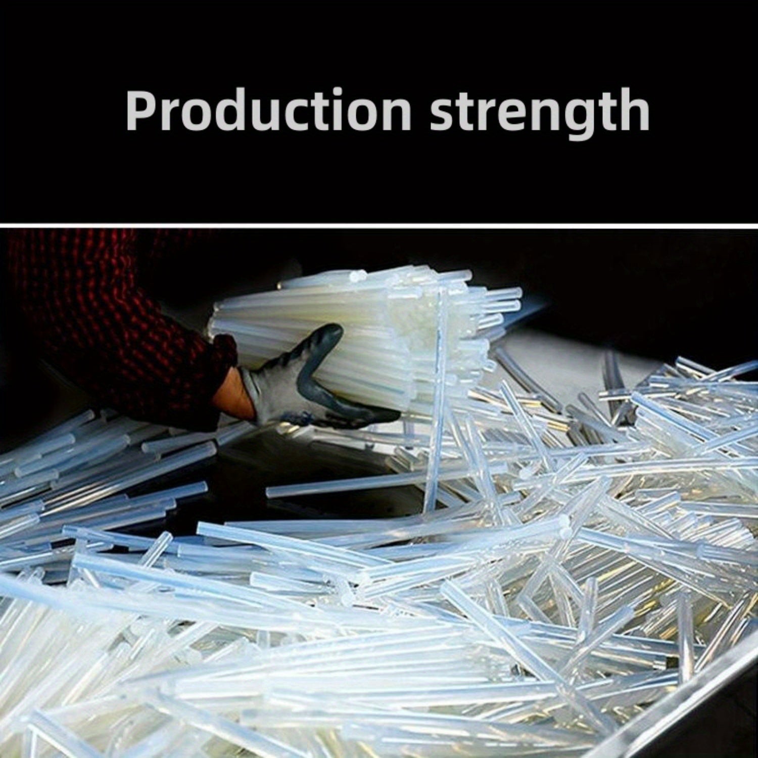240pcs Mini Ultra Clear Hot Melt Glue Sticks 0.69x10.03cm Non Toxic Smooth Glue