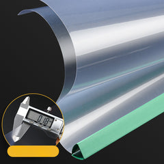 5pcs A4 Transparent File Folder PP Plastic Insert File Pull Rod Folder