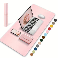 Medium Mouse Pad 30x60cm Plain Office Desk Pad Non-slip Learning Pad