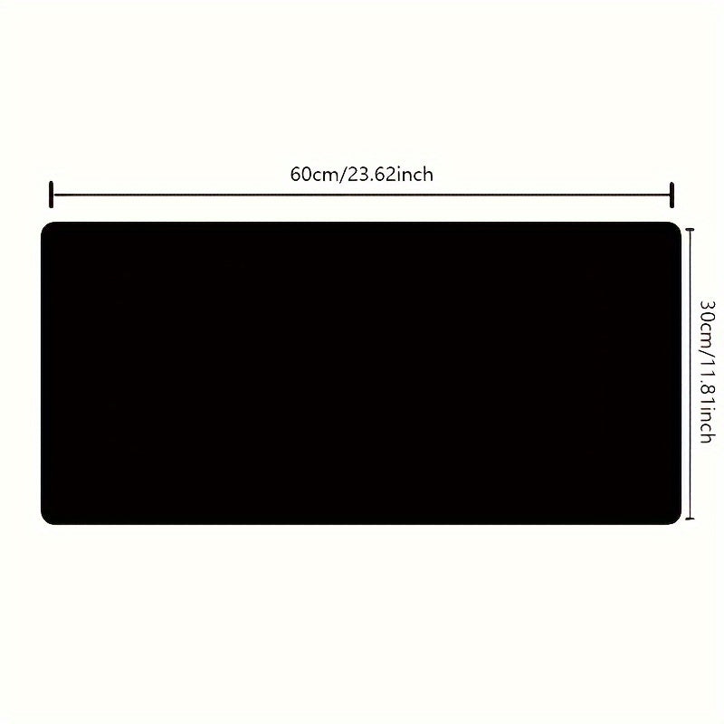 Medium Mouse Pad 30x60cm Plain Office Desk Pad Non-slip Learning Pad