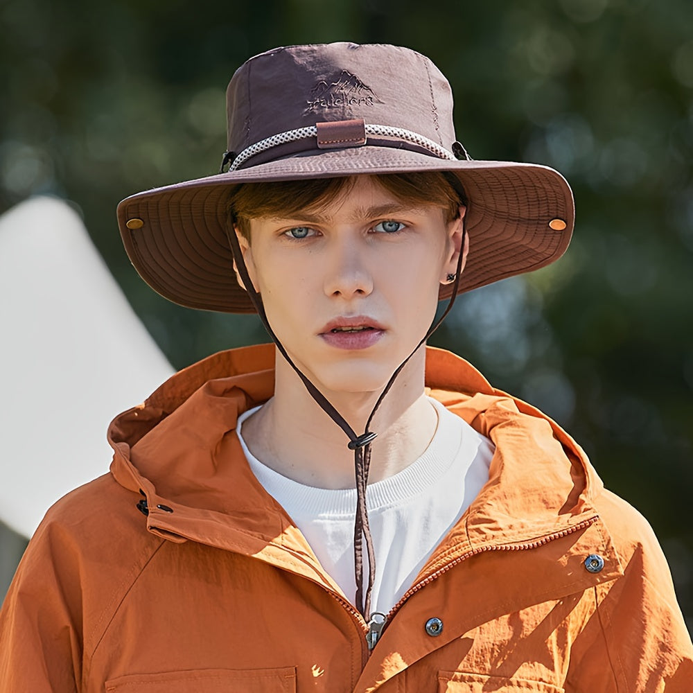 UV Protection Sun Hat Wide Brim Bucket Hat
