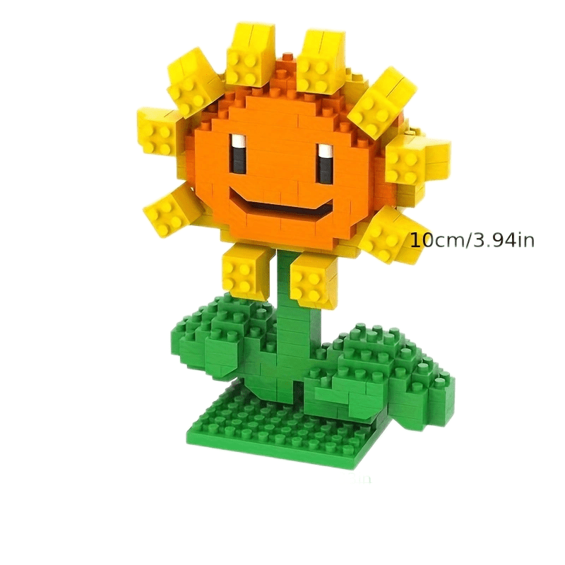 Micro Particle Flower Building Blocks Model Toy Ornament