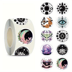 500 Mysterious Witchcraft Stickers Self Adhesive for Various Surfaces