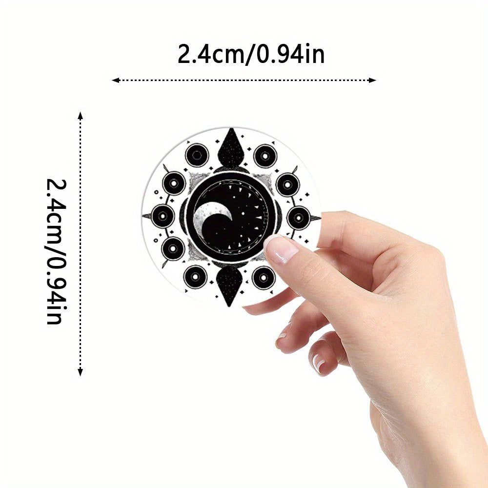 500 Mysterious Witchcraft Stickers Self Adhesive for Various Surfaces