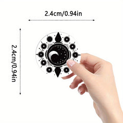 500 Mysterious Witchcraft Stickers Self Adhesive for Various Surfaces