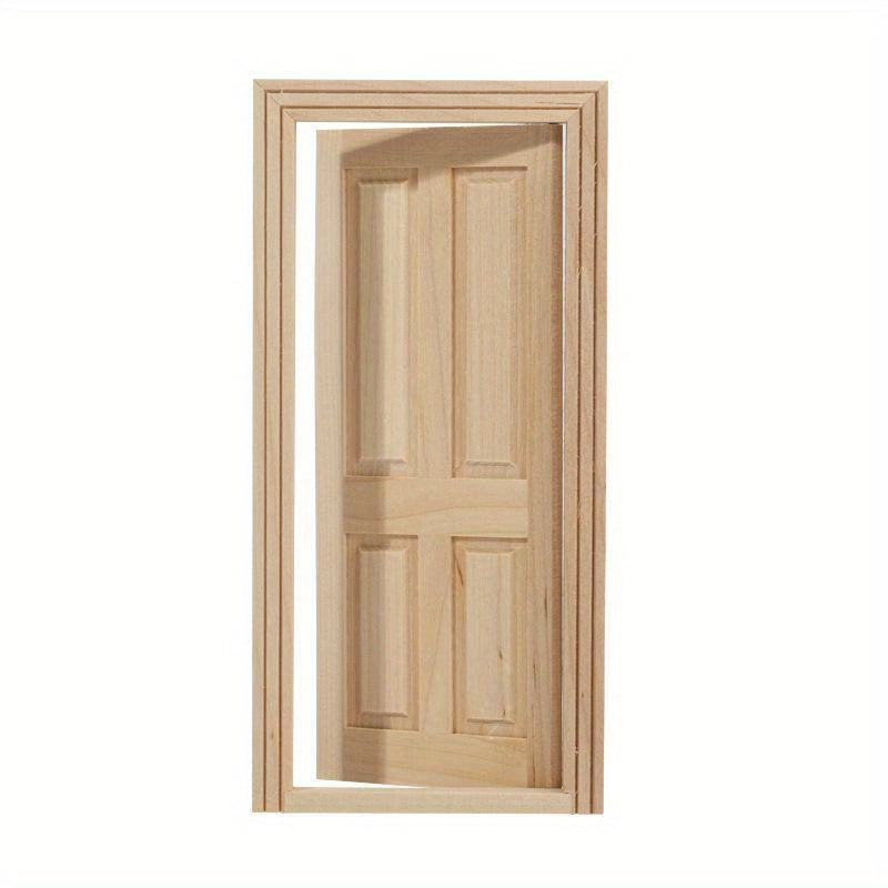 1 12 Dollhouse DIY Mini Door And Window Raw Materials Model Accessories