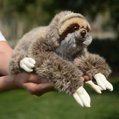 Realistic Three Toed Sloth Plush Animal Soft Plush Sloth Birthday Gift Plush