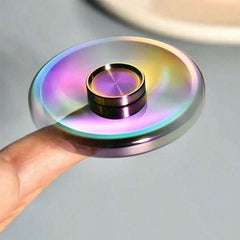 Colorful Metal Hand Spinner Toy Zinc Alloy Finger Gyroscope
