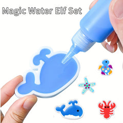 Water Elf Art Kit DIY Craft Supplies Christmas Birthday