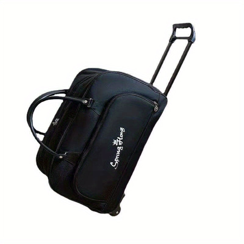 Large Rolling Duffel Bag Collapsible Travel Storage with Wheels
