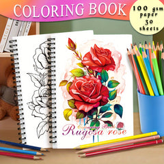 Positive Thinking Adult Coloring Book 30 Sheets 21x28 Back to School