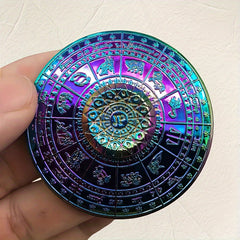 Bronze Constellation Compass Fidget Spinner Aluminum Alloy Toy