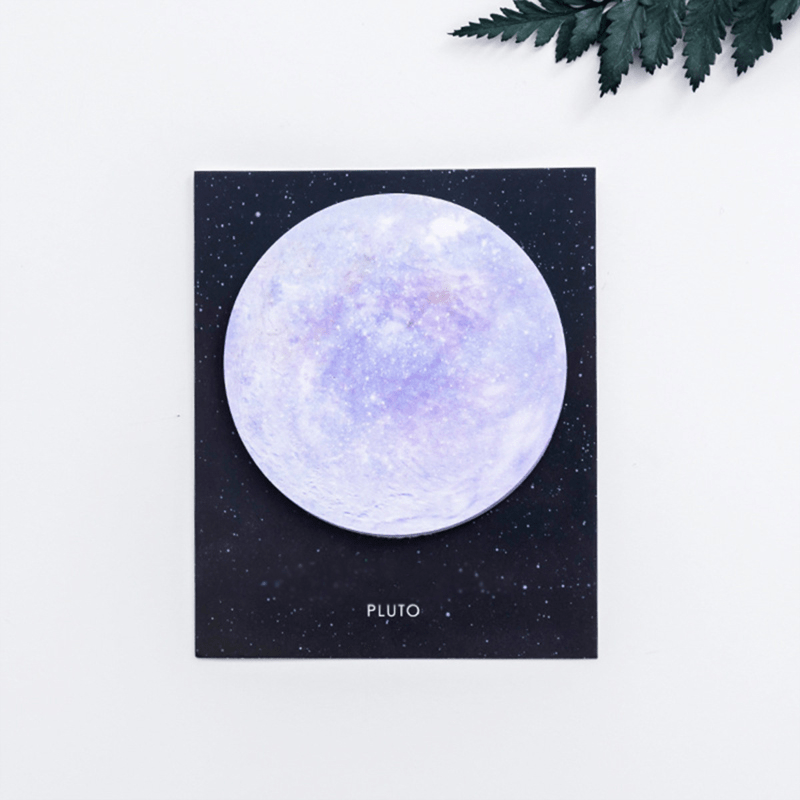 Multicolor Sticky Notes Pack - Planet Design
