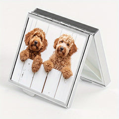 Mini Dog Pattern Pill Box