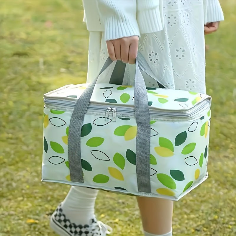 Spacious Insulated Picnic Bag Leak Proof Travel Tote