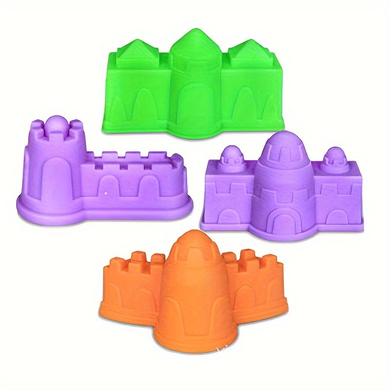 Set of 4 Beach Castle Molds for Ages 14+