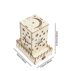 Wooden Puzzle Mini Starry Sky Light DIY Educational STEAM Material