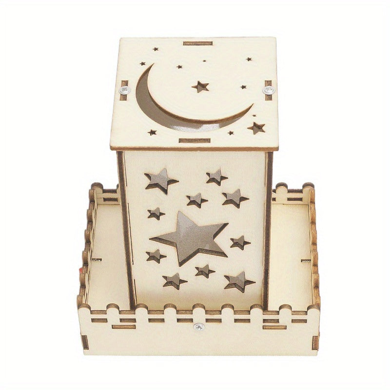 Wooden Puzzle Mini Starry Sky Light DIY Educational STEAM Material