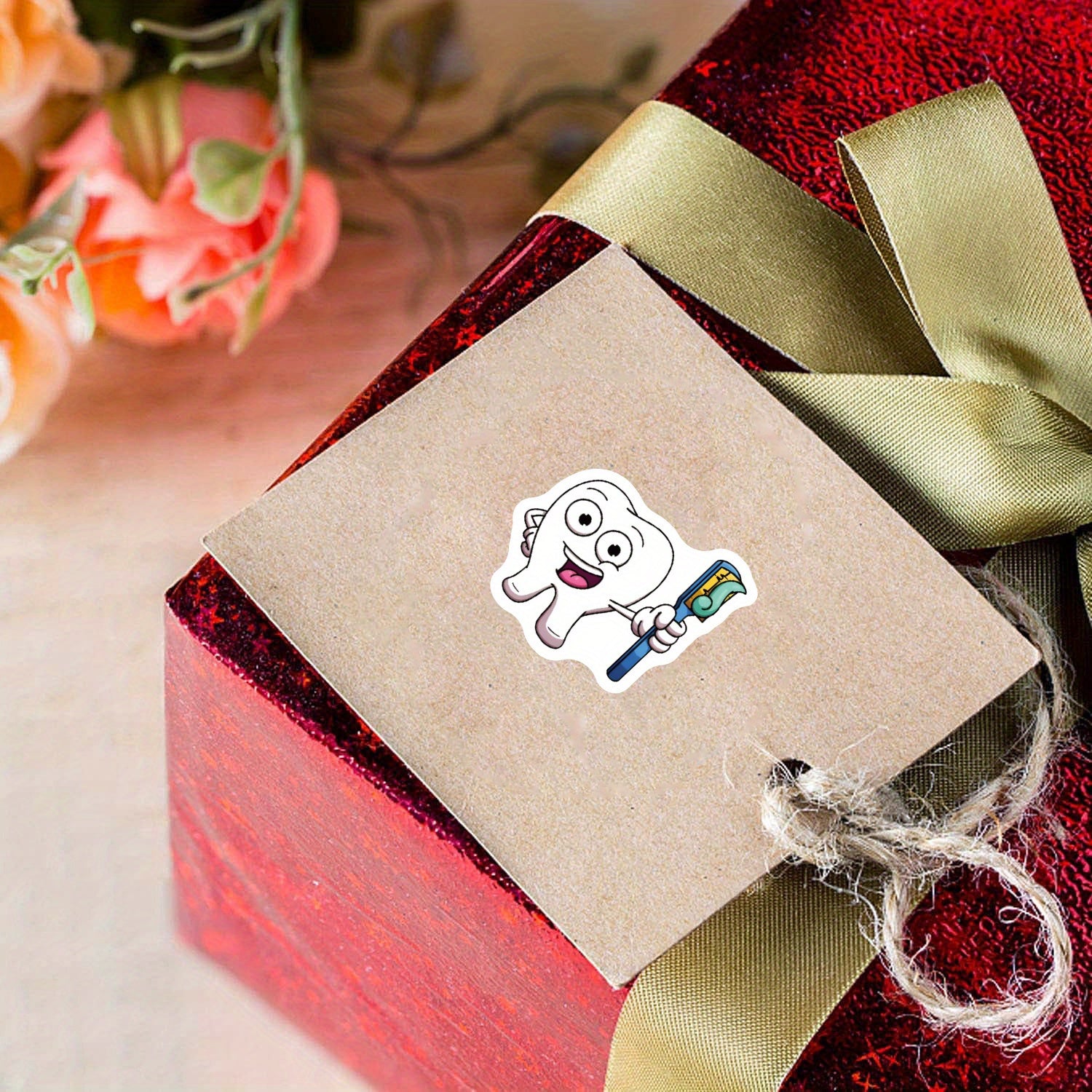 500pcs Teeth Tooth Rewards Funny Stickers Cartoon Decals for Adults