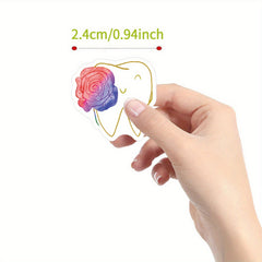 500pcs Teeth Tooth Rewards Funny Stickers Cartoon Decals for Adults