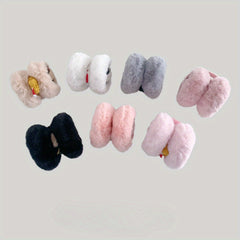 Christmas Plush Earmuffs for Women - Foldable & Warm Winter Accessory