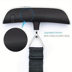 Digital Luggage Scale 110Lb 50Kg Backlit LCD Thermometer Sensor