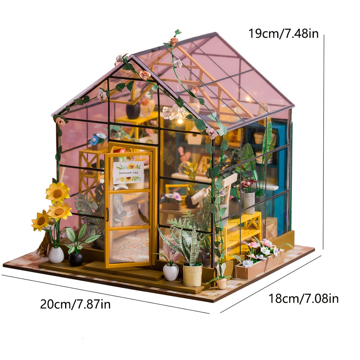 DIY Dollhouse Mini Kits 3D Puzzle Model Toys With Furniture Wooden Crafts