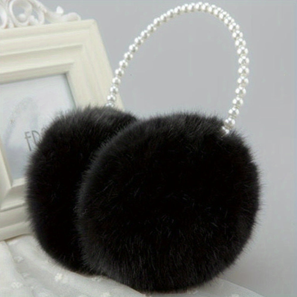 Chain Ear Muffs in 3 Colors for Winter Fun