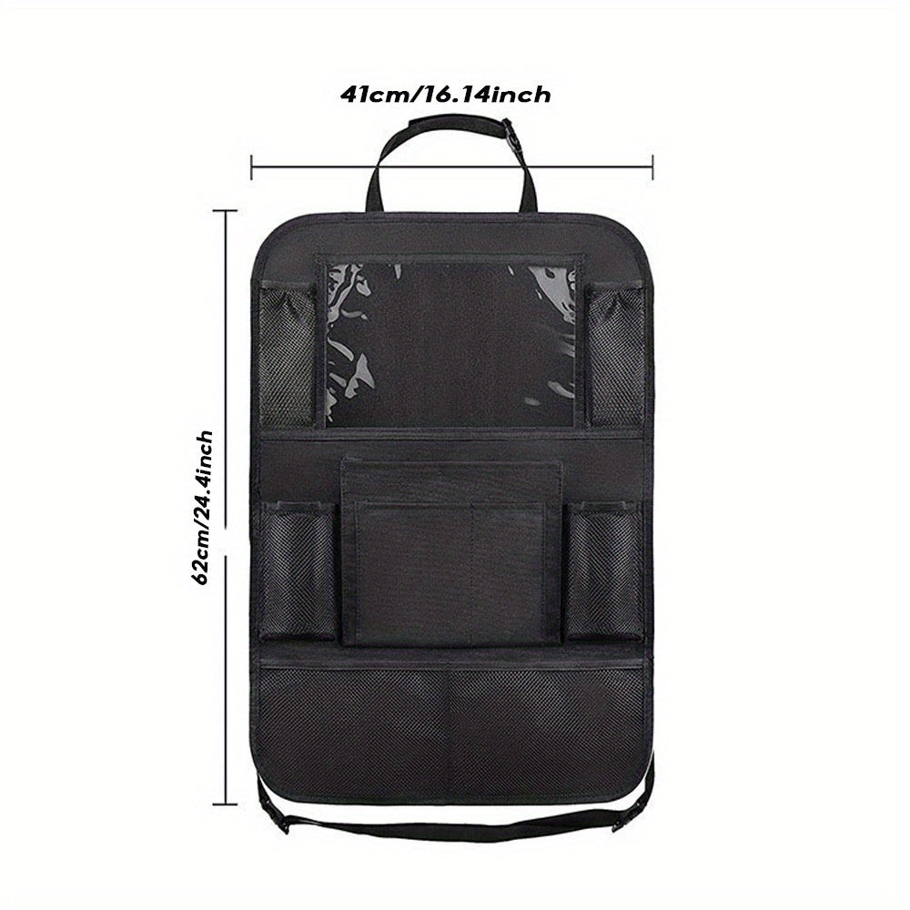 Car Seat Back Organizer for iPads Books Sundries Food and More